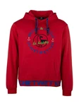Schietwetter Kapuzenpullover Herren Hoodie Haifisch Klaus Rot