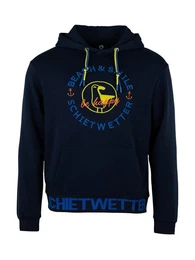 Kapuzenpullover Herren Hoodie Haifisch Klaus