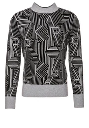 Strickpullover mit Muster (1-tlg)