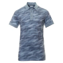 Poloshirt Golf Polo X-Series All Over Active Grau-Gemustert Herren M