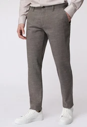 Roy Robson Stoffhose Khaki/Hellgrau/Braun/Grau