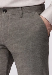 Roy Robson Stoffhose Khaki/Hellgrau/Braun/Grau