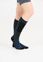 WHISTLER Socken Corsicana Dunkelblau/Grau