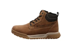 TOM TAILOR Stiefel Schnrboots Schnrstiefel TEX Beige/Braun