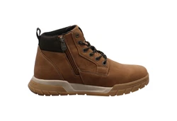 TOM TAILOR Stiefel Schnrboots Schnrstiefel TEX Beige/Braun