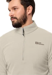 Jack Wolfskin Fleecepullover TAUNUS HZ Khaki/Beige/Creme/Braun