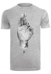 MisterTee T-Shirt FMS Sign Tee (1-tlg) Grau/Braun/Weiß/Hellgrau