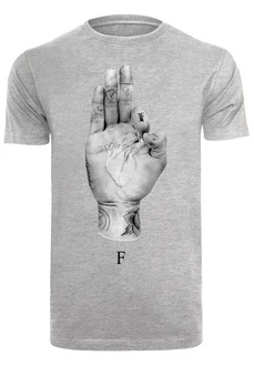 MisterTee T-Shirt FMS Sign Tee (1-tlg) Grau/Braun/Weiß/Hellgrau MisterTee T-Shirt FMS Sign Tee (1-tlg) Grau/Braun/Weiß/Hellgrau