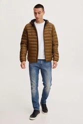 Blend Blouson Leichte Steppjacke Wattierte Basic Übergangsjacke mit Kapuze (4591) 