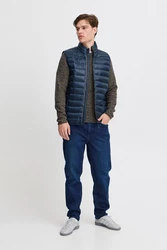 Blend Weste BHOuterwear Dunkelblau/Blau/Hellblau