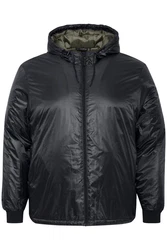 Blend Kurzjacke BLEND BHBOuterwear Jacke Schwarz/Grau/Dunkelgrau/Dunkelgrün