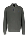 LERROS Pullover Dunkelgrün/Dunkelgrau