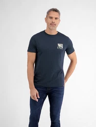 LERROS T-Shirt mit Mottoprint LERROS Herren T-Shirt mit kleinem Mottoprint