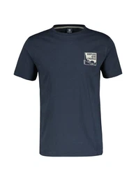 T-Shirt Herren T-Shirt mit kleinem Mottoprint
