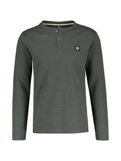LERROS Henleyshirt Serafinoshirt für Herren
