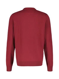 Strickpullover V-Neck-Strickpullover mit Kaschmiranteil