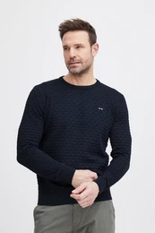 Strickpullover FQKYLE structure crewneck knit