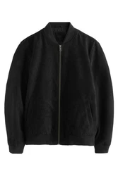 Next Bomberjacke (1-St) Schwarz