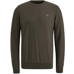 Strickpullover R-NECK COTTON KNIT aus Baumwolle