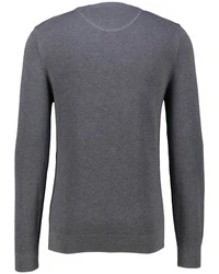 Gant Strickpullover R-Neck COTTON PIQUE C-NECK Dunkelgrau/Grau/Dunkelblau