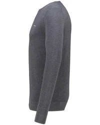 Gant Strickpullover R-Neck COTTON PIQUE C-NECK Dunkelgrau/Grau/Dunkelblau