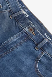 Next Slim-fit Jeans Essential Slim Fit Jeans Blau/Dunkelblau/Hellblau