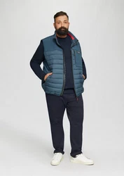 s.Oliver Sweatshirt mit Stickerei Dunkelblau/Blau