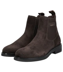 Gant Stiefelette Dunkelbraun/Braun/Bordeaux