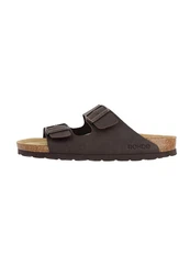 Rohde Pantolette Dunkelbraun/Braun/Beige