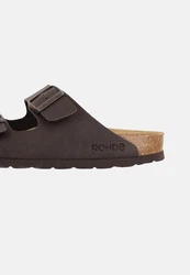 Rohde Pantolette Dunkelbraun/Braun/Beige