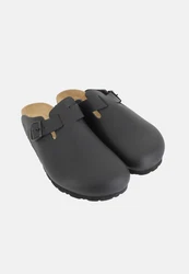 Rohde Herren Pantoletten / Clogs Schwarz