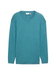 TOM TAILOR PLUS Strickpullover Türkis/Grün/Hellblau