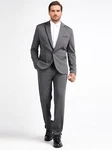 Allthemen Anzug Herrenanzug Slim Fit Hochzeitanzug für Männer Dunkelgrau/Dunkelblau/Grau/Hellgrau