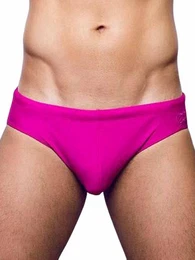 Badehose Core Swim Brief Fuchsia Red (Series 2) L