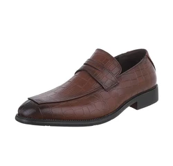 Coolwalk Herren Businessschuhe Elegant Slipper (872846) Braun (87284594)