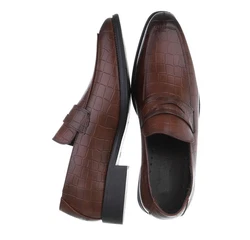 Coolwalk Herren Businessschuhe Elegant Slipper (872846) Braun (87284594)