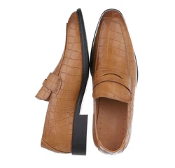 Coolwalk Herren Businessschuhe Elegant Slipper (872846) Camel (87284587)