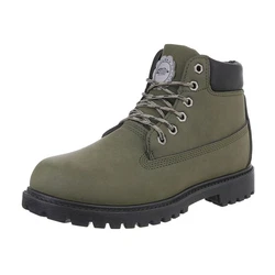 Coolwalk Herren Schnürschuhe Freizeit Stiefelette Blockabsatz Boots (872847) Olive (87284743)