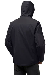 Jack Wolfskin Funktionsjacke JASPER Schwarz/Dunkelblau/Dunkelgrau