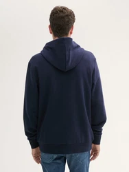 TOM TAILOR Sweatshirt Sweatjacke Dunkelblau
