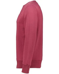 Gant Sweatshirt Herren Sweatshirt EMBOSSED LOGO Rosa/Rot