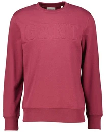 Sweatshirt Herren Sweatshirt EMBOSSED LOGO Regular Fit (1-tlg)
