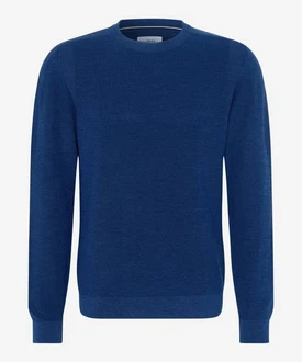 Brax Stillpullover Style ROY Blau Brax Stillpullover Style ROY Blau