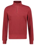 Gant Sweatshirt SACKER RIB HALF ZIP Dunkelrot/Bordeaux