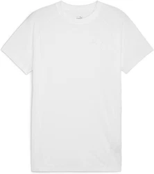 PUMA Kurzarmshirt EVOSTRIPE Tee weiß