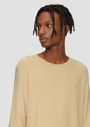QS Strickpullover Gelb/Beige/Khaki/Braun