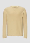 QS Strickpullover Gelb/Beige/Khaki/Braun