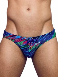 Badehose Signature Swimwear Swim Briefs Flash Green M