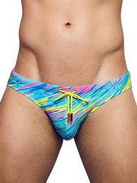 Badehose Signature Swimwear Swim Briefs Flash Yellow