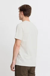 Blend T-Shirt Style BHTee Grau/Creme